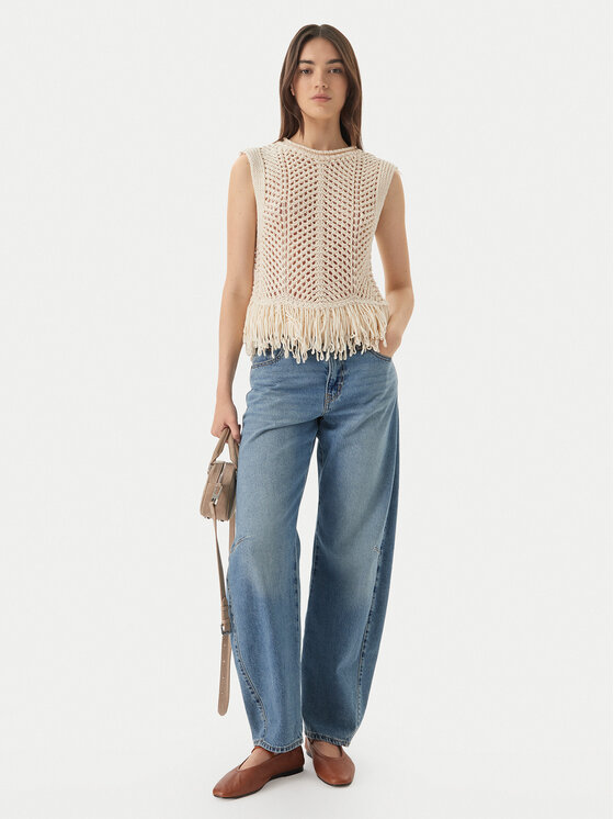 ONLY ONLY Top Kimmie 15365146 Beis Regular Fit