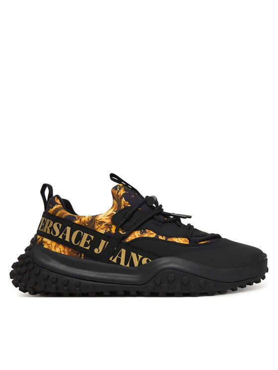 Versace Jeans Couture Снікерcи Versace Jeans Couture 80YA3SN2 Чорний