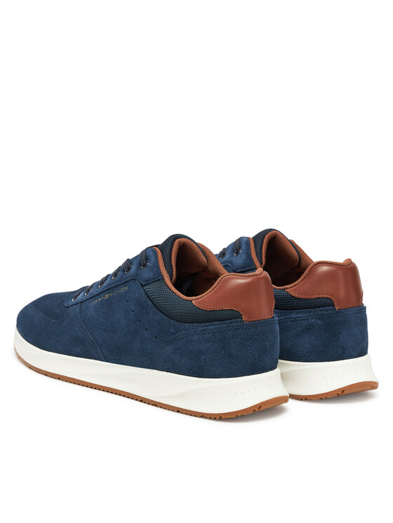 Tommy Hilfiger Sneakers Tommy Hilfiger Premium Suede Hybrid FM0FM05690 Bleumarin