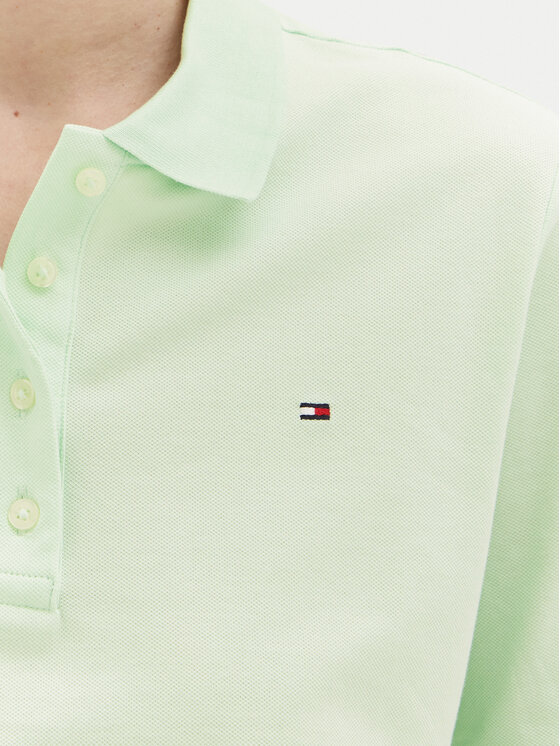 Tommy Hilfiger Tommy Hilfiger Polo 1985 WW0WW43224 Verde Regular Fit
