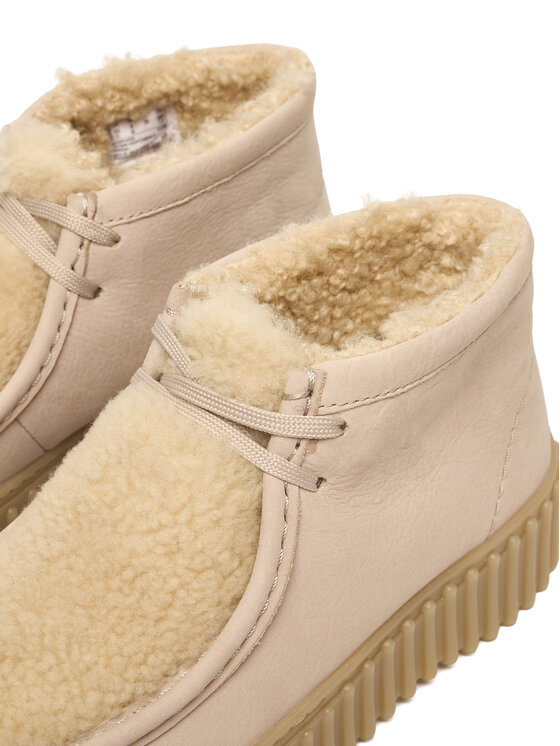 Clarks Черевики Clarks Torhill Moss 26182914 Бежевий