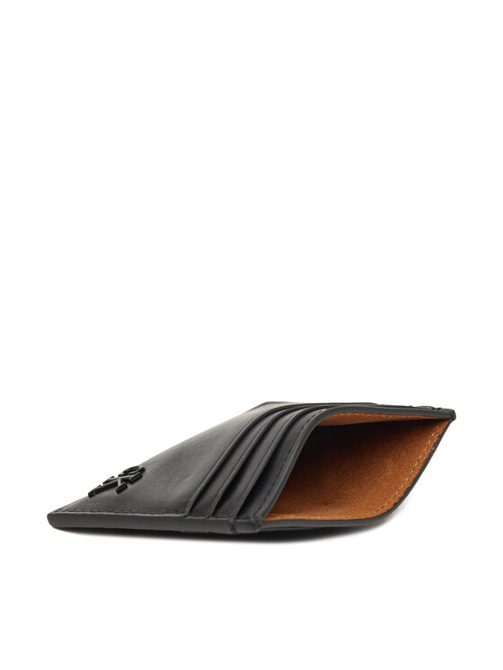 Calvin Klein Etui na karty kredytowe Calvin Klein Bold Ck Suede Cardholder LV04D1363G Czarny