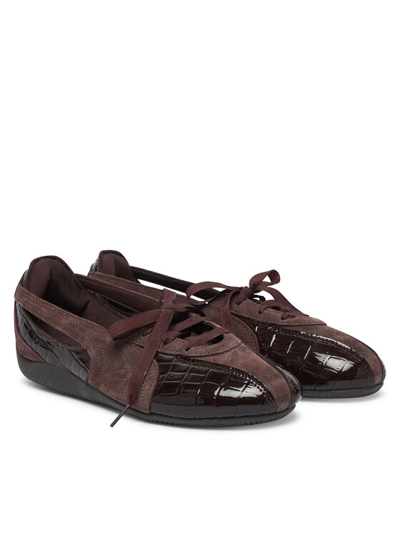 Puma Baleríny Puma Speedcat Ballet Nova Croc 40881301 Hnědá