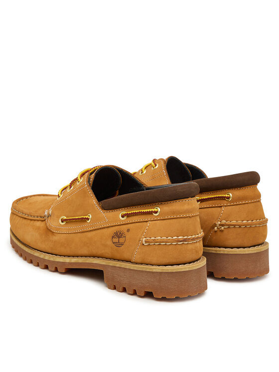Timberland Pantofi Timberland Authentic Boat Shoe TB0A41Z77541 Maro deschis
