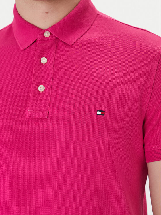Tommy Hilfiger Tommy Hilfiger Polo 1985 MW0MW17771 Rosa Slim Fit