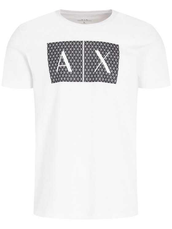 Armani Exchange Armani Exchange Футболка 8NZTCK Z8H4Z 1100 Білий Slim Fit
