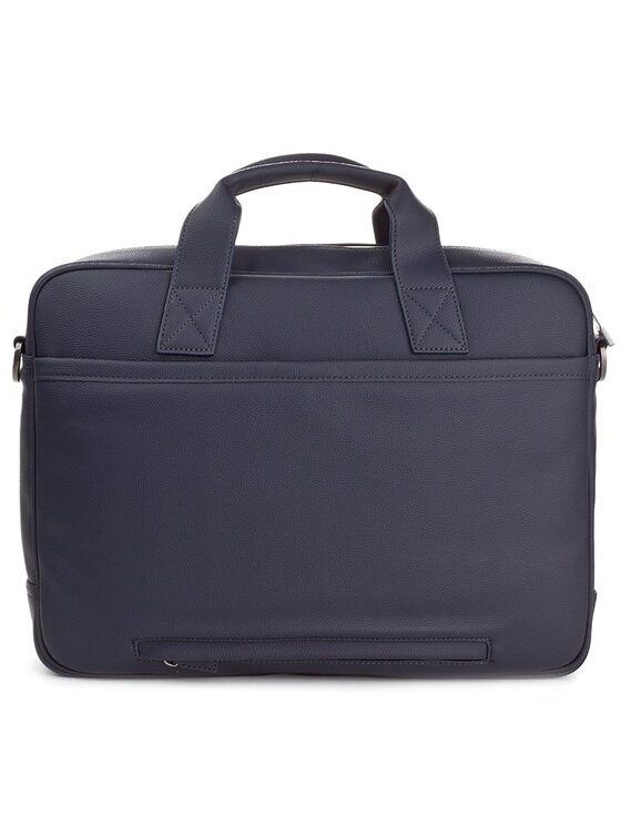 Tommy Hilfiger Torba na laptopa Tommy Hilfiger Essential Computer Bag II AM0AM02696 Granatowy