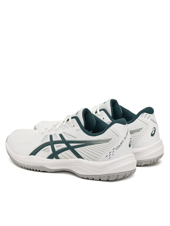 Asics Boty na tenis Asics Court Slide 4 1041A483 Bílá