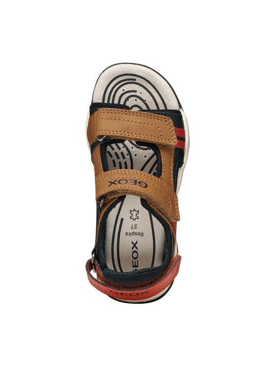 Geox Sandales Geox Jr Borealis J450RA 015ME CD6N6 M Brūns