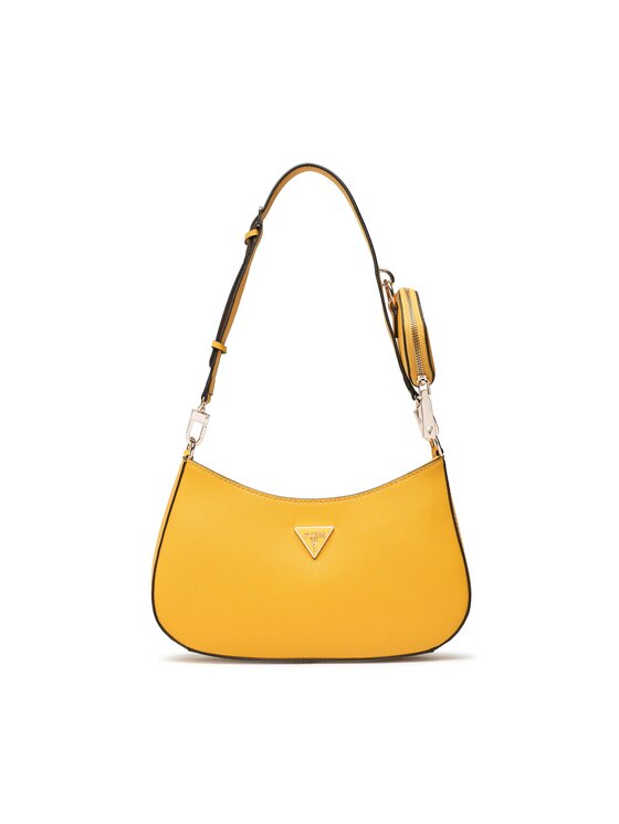 Τσάντα Guess Eco Alexie (EVG) HWEVG8 73718 Κίτρινο | Epapoutsia.gr