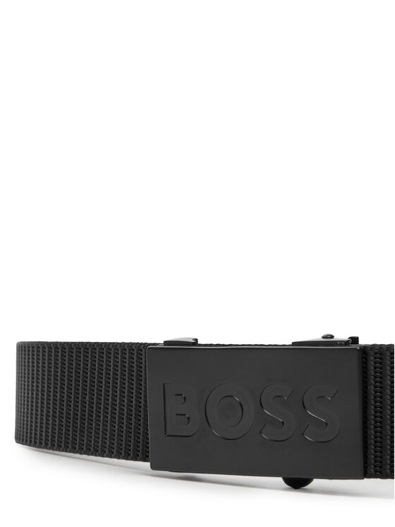 BOSS Ремінь BOSS Bosper-Tape 50548405 10243408 01 Чорний