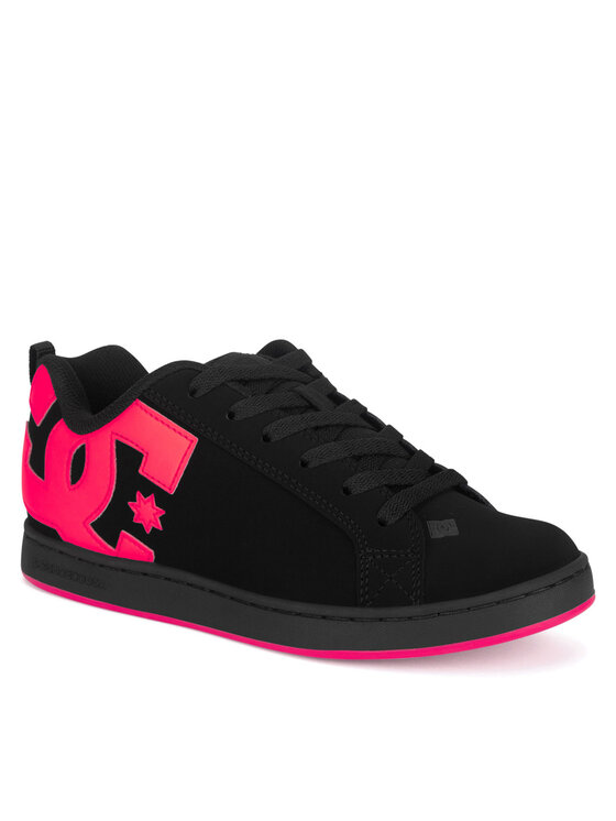 DC Shoes Sneakersy DC Shoes COURT GRAFFIK 300678-BHP Czarny
