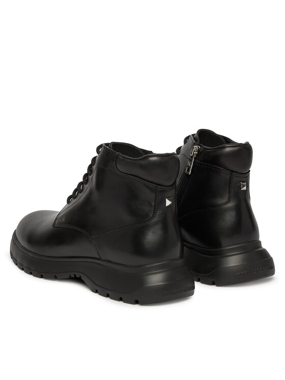 KARL LAGERFELD Черевики KARL LAGERFELD Magnus KL10650 Чорний