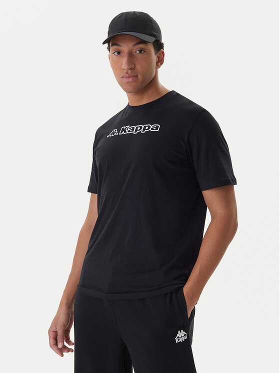 Kappa Kappa Camiseta Feddu 311H7HW Negro Regular Fit