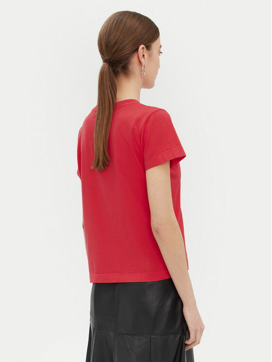 PINKO PINKO T-shirt 100373 A228 Rosso Regular Fit