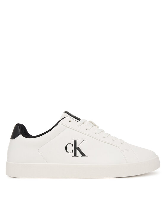 Calvin Klein Laisvalaikio batai Calvin Klein 3 Cupsole Derby Pu Smo HM0HM02458 Balta