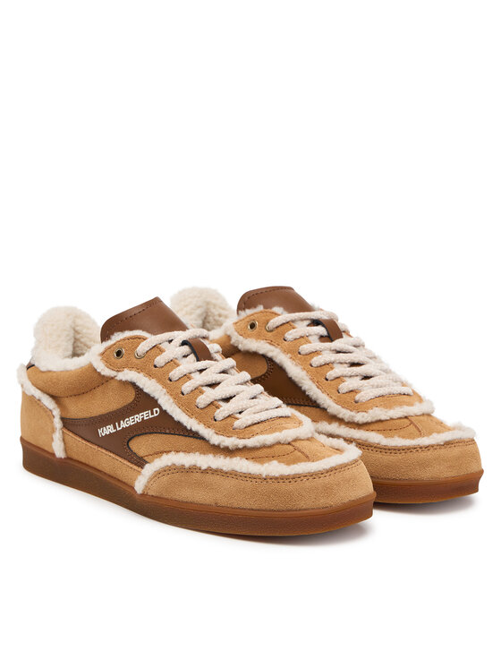 KARL LAGERFELD Sneakersy KARL LAGERFELD Kandidate KL63857L Beżowy