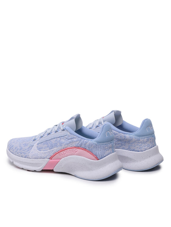 Nike Взуття для тренажерного залу Nike Superrep Go 3 Nn Fk DH3393 005 Голубий