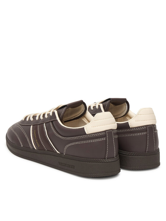 Tommy Jeans Sneakers Tommy Jeans The Greenwich Edge Stitching EM0EM01708 Marrone