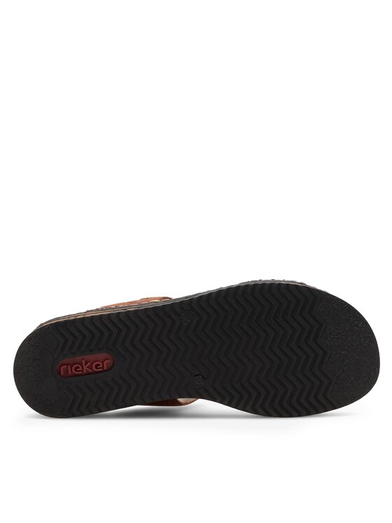 Rieker Šlepetės Rieker 629K9-24 Ruda