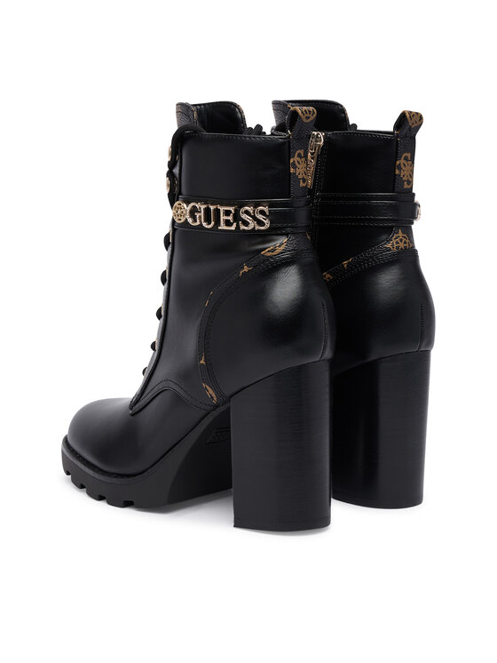 Guess Μποτάκια Guess FLFNEE ELE10 Μαύρο