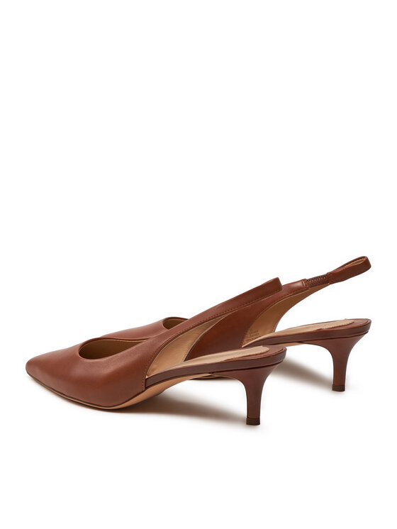 LAUREN RALPH LAUREN Czółenka LAUREN RALPH LAUREN 802927937002 Brązowy