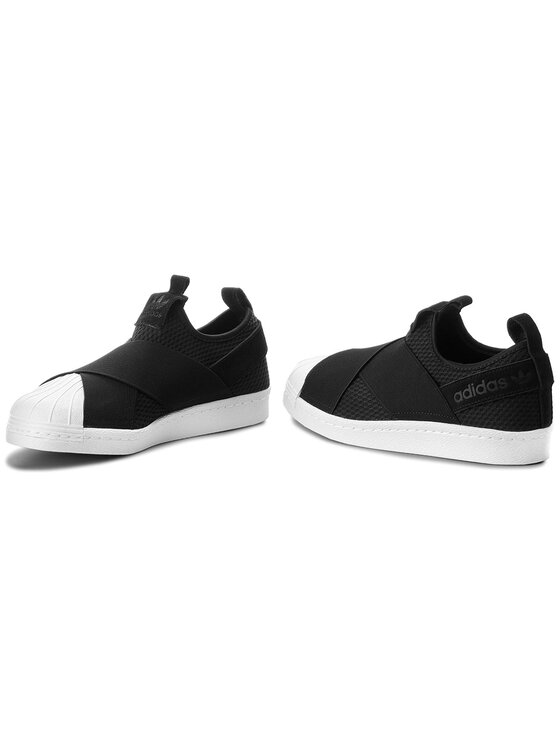 adidas Sportcipők adidas Superstar Slip On W B37193 Fekete