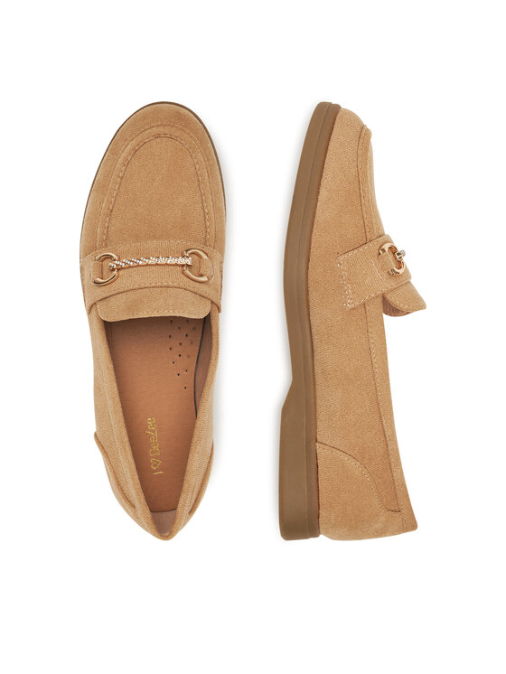 DeeZee Loafers DeeZee DS1590-2 Beis