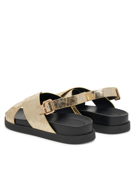 ONLY Shoes Sandále ONLY Shoes Onlminnie 2 15253212 Zlatá