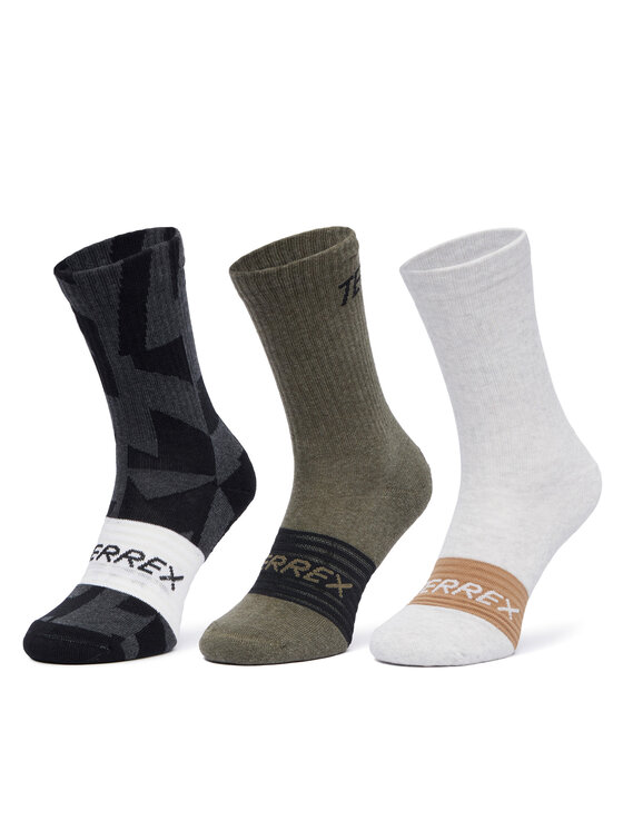 adidas Skarpety długie adidas Terrex Multi 3 Pack Socks JX1094 Kolorowy