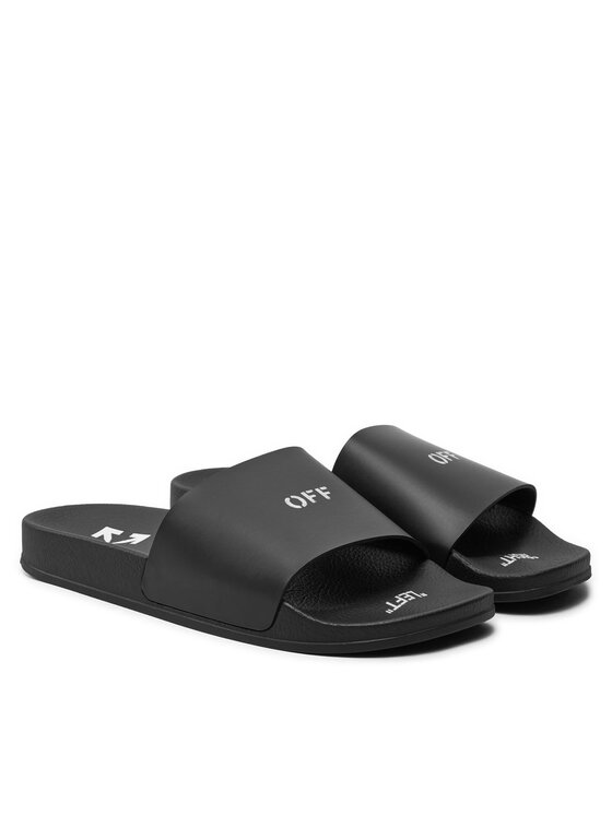 Off-White Klapki Off-White OWIC002S22PLA0011001 Czarny