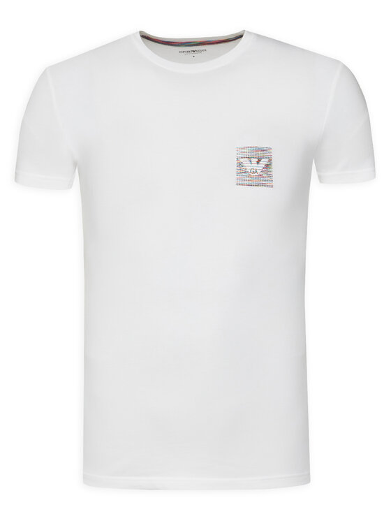 Emporio Armani Underwear Emporio Armani Underwear Majica EM000375 AF10798 U0002 Bela Slim Fit