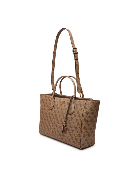 Guess Geantă Guess Marissa Logo HWSG24 82240 Maro deschis
