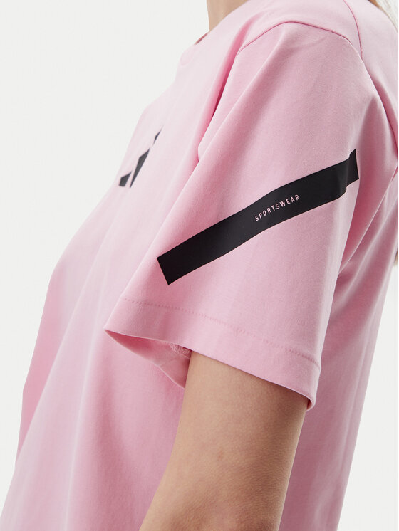 adidas adidas Футболка Z.N.E. JC5401 Рожевий Regular Fit