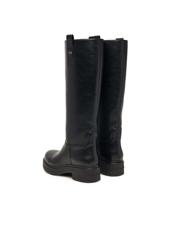Armani Exchange Čižmy Armani Exchange XW003089 AF17451 UC001 Čierna
