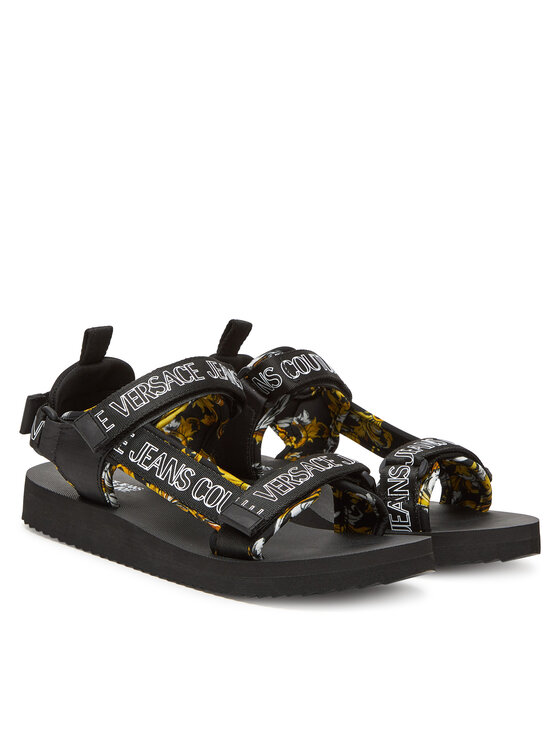 Versace Jeans Couture Босоніжки Versace Jeans Couture 78YA3S7B Чорний