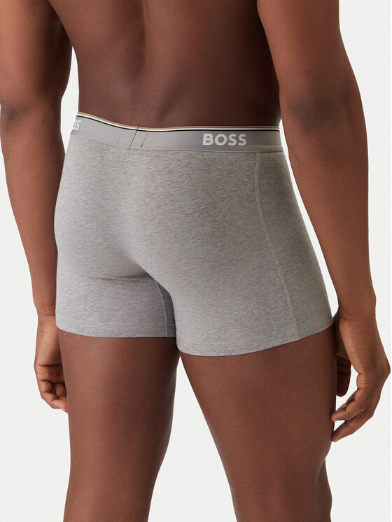 BOSS BOSS Conjunto de calzoncillos boxer 50475282 Gris