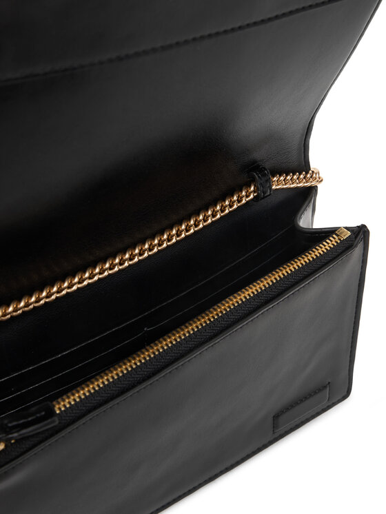 Calvin Klein Soma Calvin Klein Ck Wallet On Chain LV04F3319G Melns
