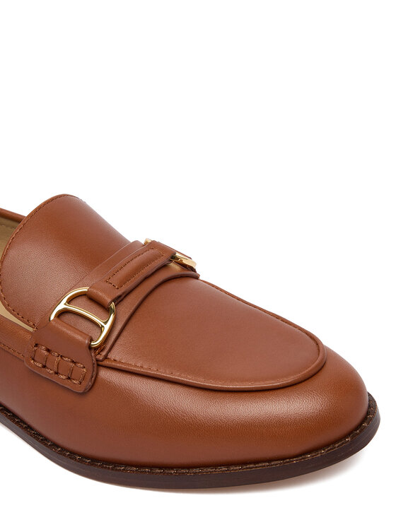 LAUREN RALPH LAUREN Čevlji brez vezalk LAUREN RALPH LAUREN 802P02121002 Rjava