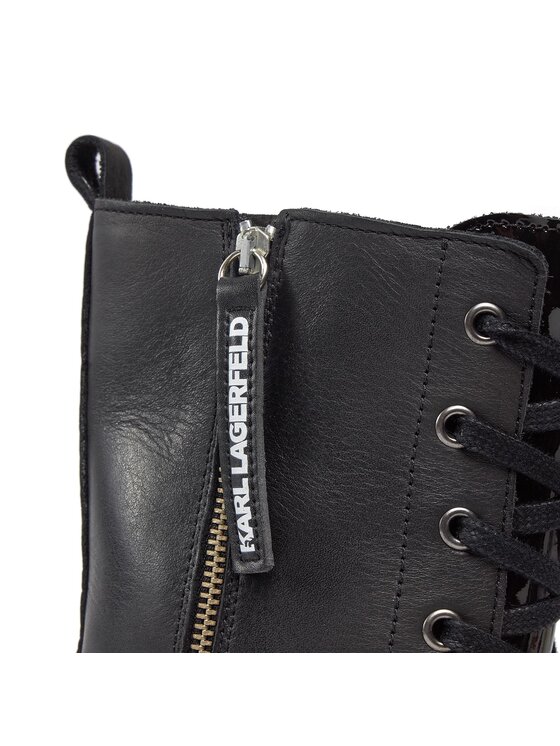 Karl Lagerfeld Kids Īsie zābaki Karl Lagerfeld Kids Z19112 M Melns