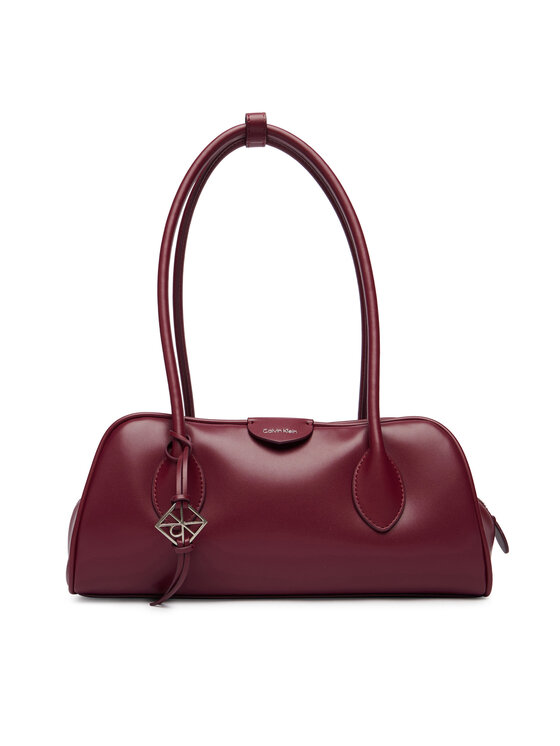 Calvin Klein Soma Calvin Klein Emblem Trio Shoulder Bag LV04F3369G Bordo