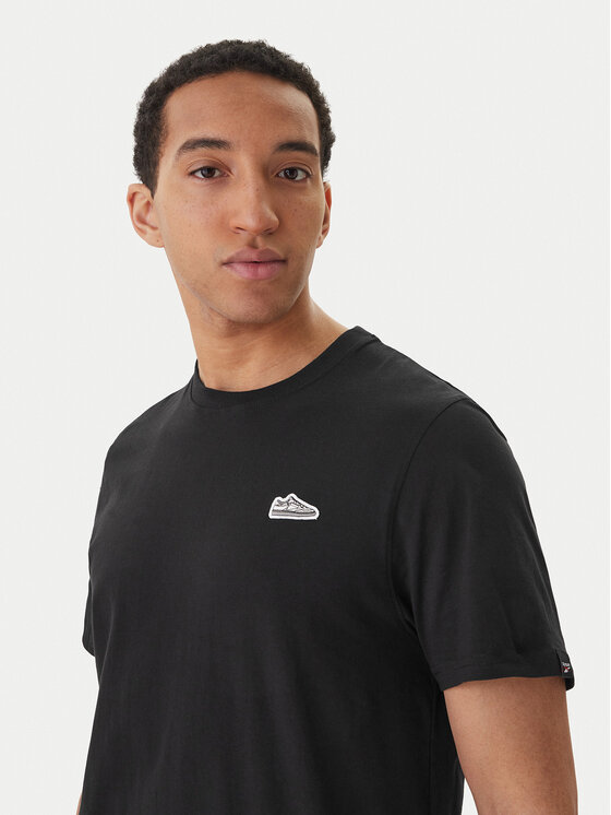 Reebok Reebok Camiseta Finn RK25570CCM Negro Regular Fit