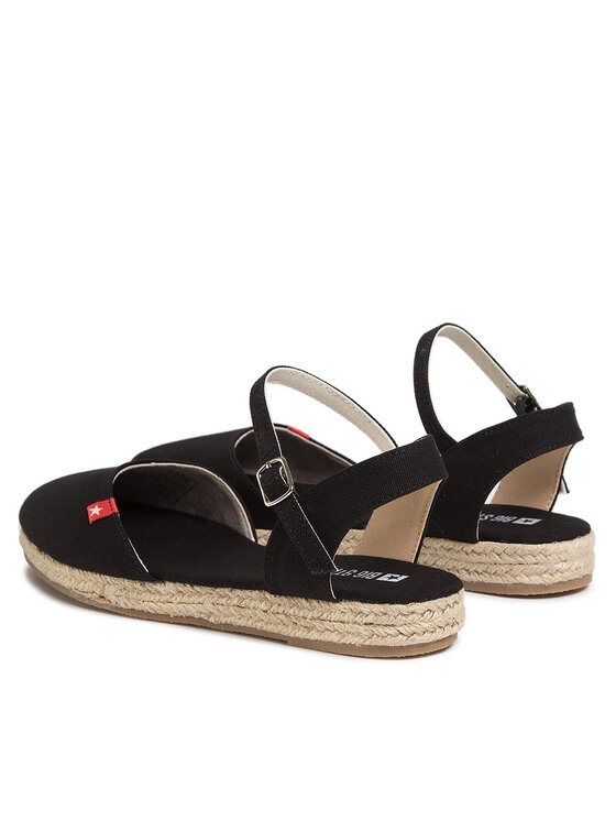 Big Star Shoes Espadrile Big Star Shoes FF274526 Crna