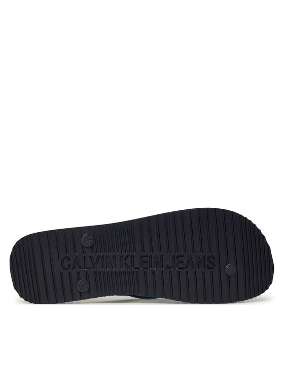 Calvin Klein Jeans Flip-flops Calvin Klein Jeans Beach Sandal Transparent Tpu YM0YM01267 Sötétkék