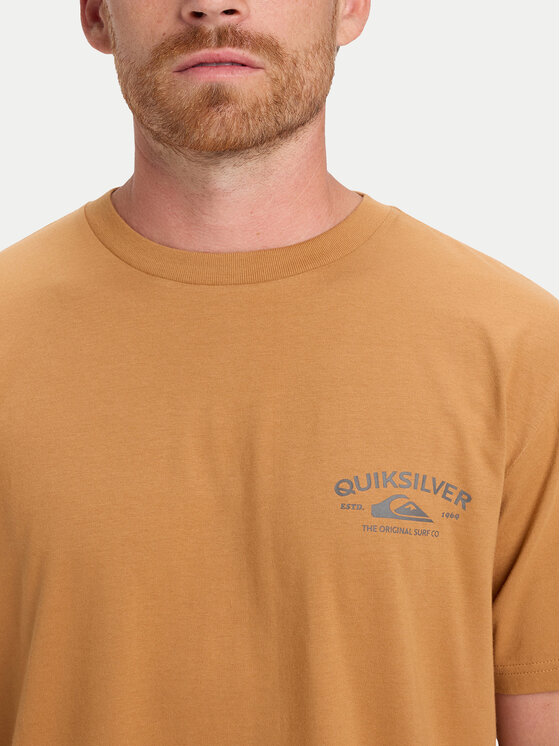 Quiksilver Quiksilver Camiseta Anchor EQYZT08178 Beis Regular Fit