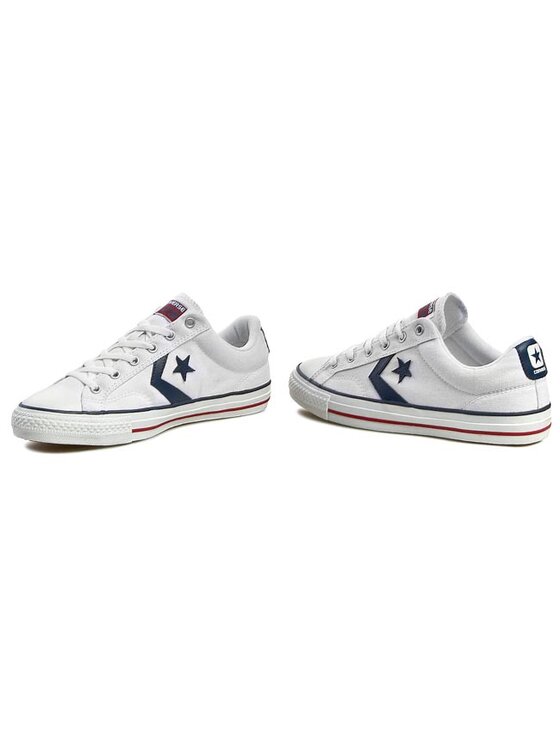 Converse Trampki Converse Star Plyr Ox 144151C Biały