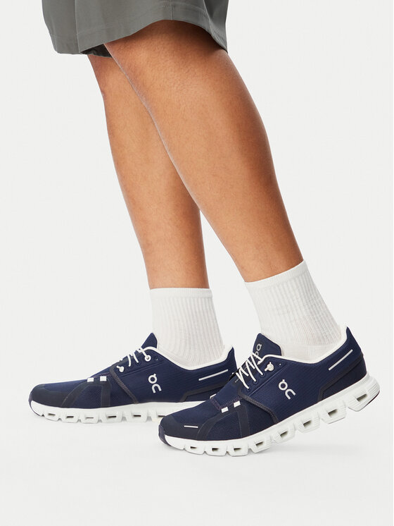 On Sneakersy On Cloud 6 3MF10070692 Tmavomodrá