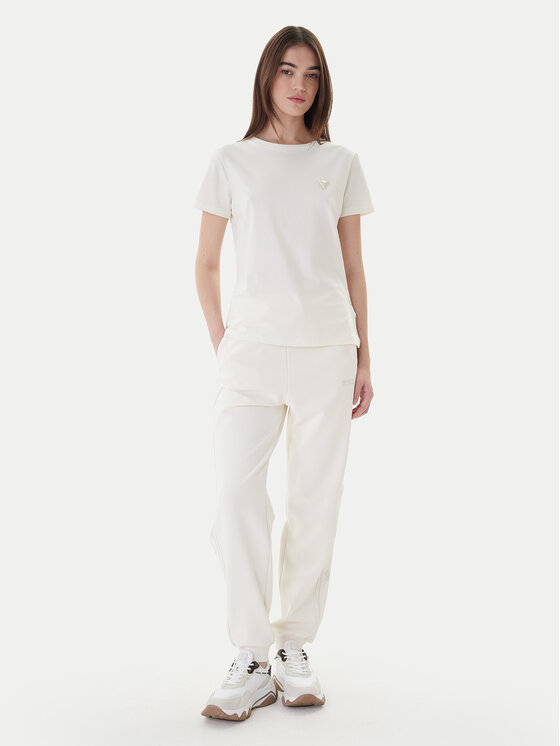 Guess Guess Футболка V4YI09 J1314 Écru Oversize