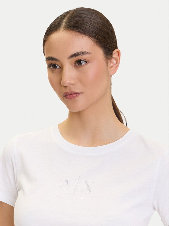 Armani Exchange Armani Exchange Футболка XW001459 AF10356 U0002 Білий Regular Fit