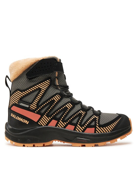 Salomon Μπότες Χιονιού Salomon Xa Pro V8 Winter Cswp J L47780000 Μαύρο